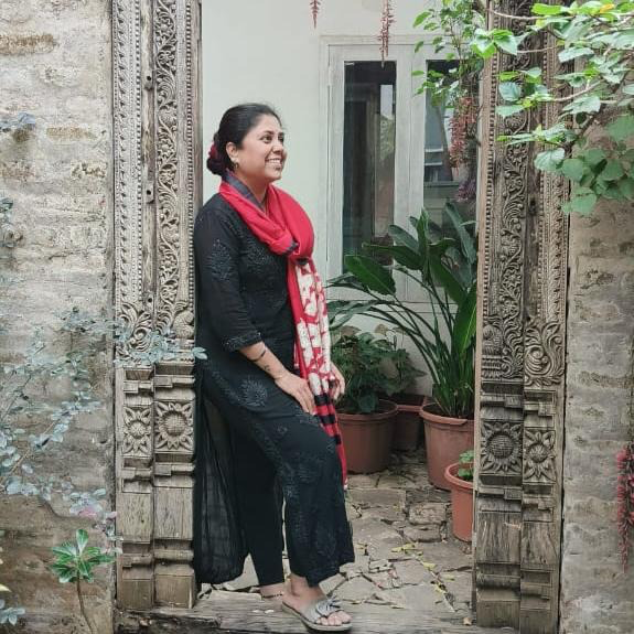 Leena Soumitra, artist behind Ashman Pebbles